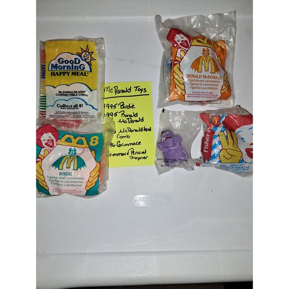 McDonalds Happy Meal Toys - Picture 1 of 4